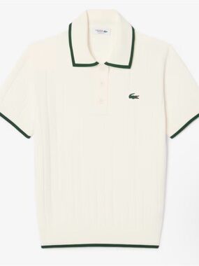 Lacoste Women's Polo collar Golf Shirt New